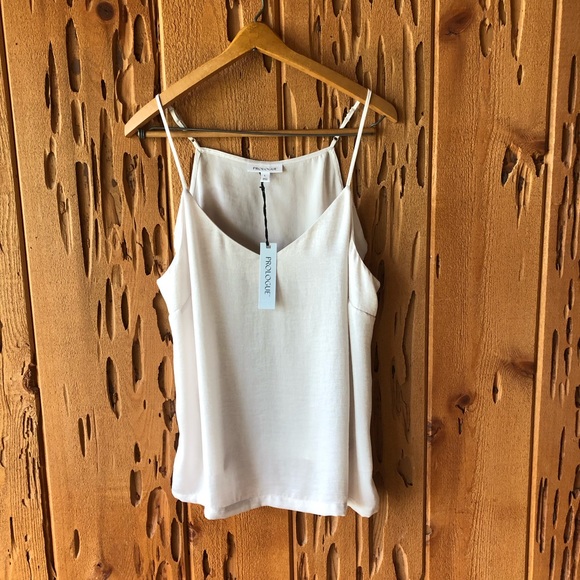 Prologue Tops - NWT Prologue pearly tank/cami